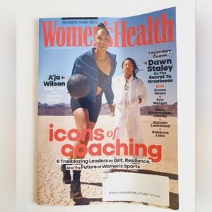 Women's Health Magazine Fall, 2025 - Icons of Coaching - Dawn Staley A'ja Wilson